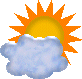 sun and cloud
