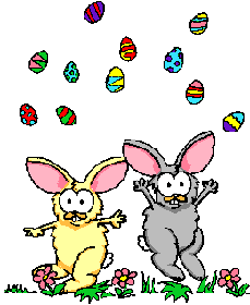 hopping bunnies