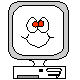 computer smiling